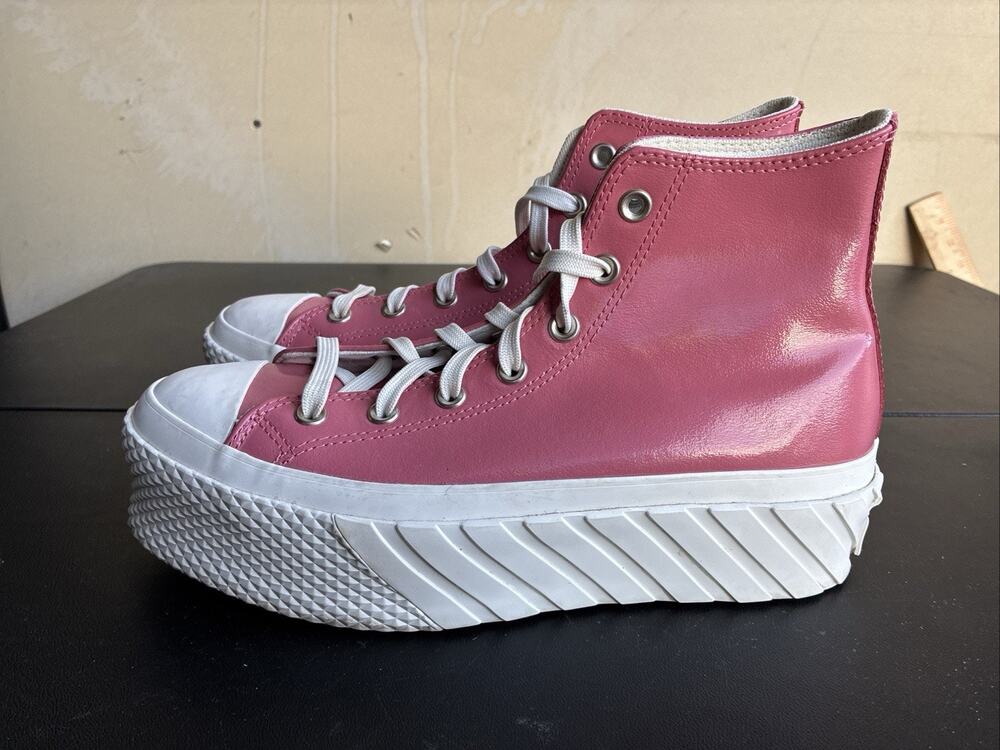 Converse Chuck Taylor All Star Lift Sneakers Womens Size 10.5 Pink White A03715C